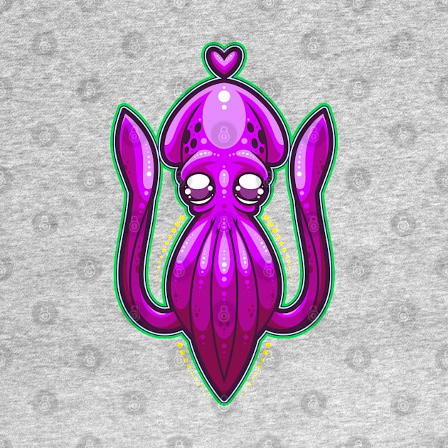 Squid Love by ArtisticDyslexia